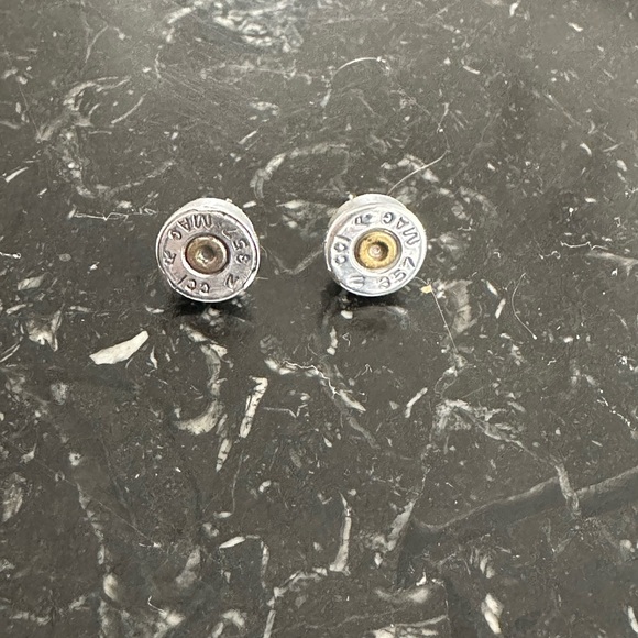 Bullet Casing Earrings - Picture 4 of 6